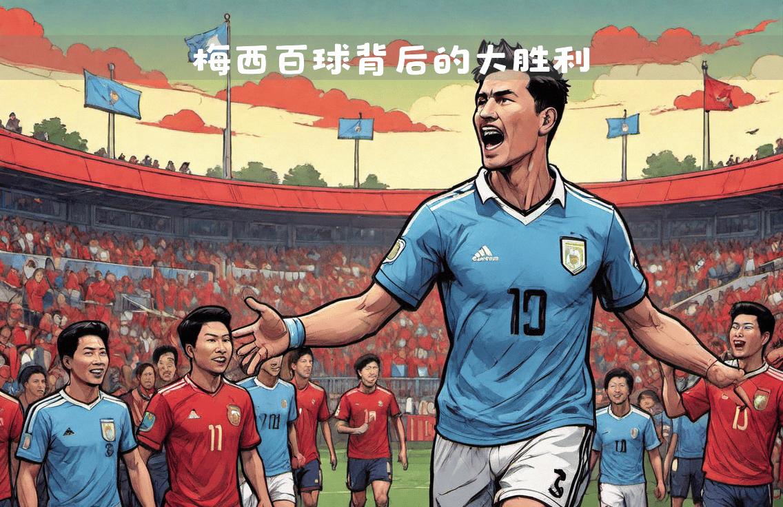 一支球队在国际比赛中闪耀登场，获得胜利
